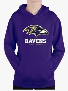 Baltimore Ravens Team Fan Apparel Hooded Sweatshirt | NEW WITH TAG!